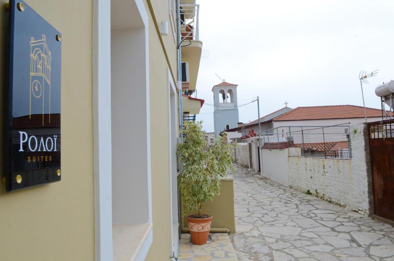 Roloi Suites Nafpaktos Bagian luar foto